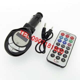 FM Transmitter na USB, TF/SD/MMC